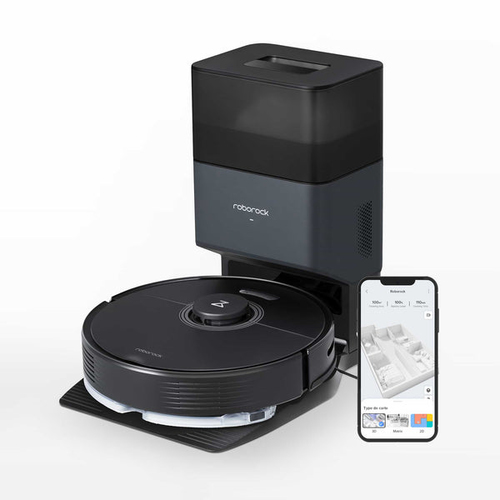 Roborock Robotstøvsuger Q7 Max+ Black - Støvsuger